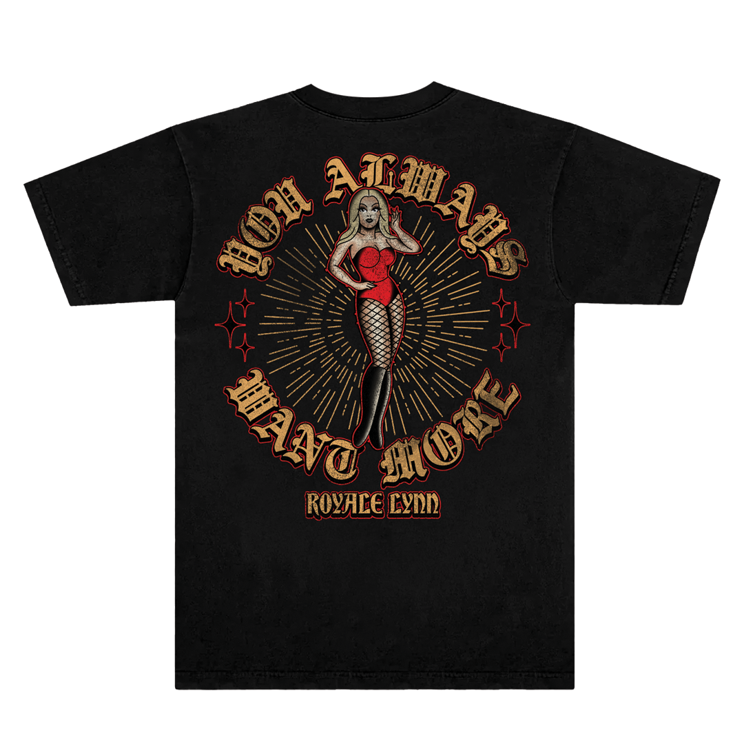 Pin Up Tee (Black)