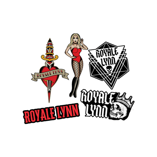 2025 Royale Lynn Stickers (Pack of 5)