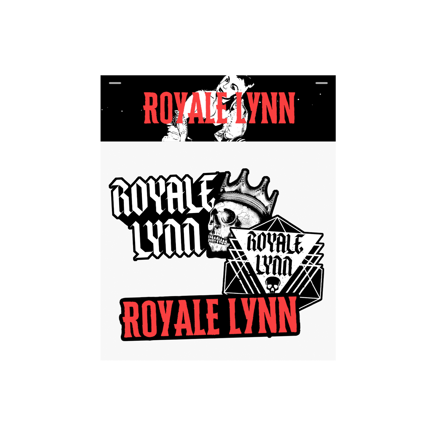 Royale Lynn Stickers (Pack of 3)