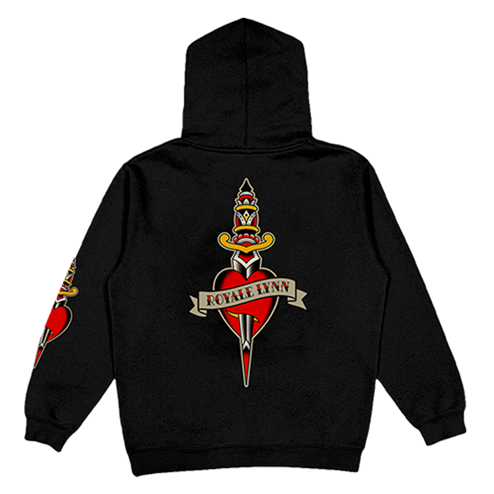 Battle Ground Zip Up Hoodie (Black)