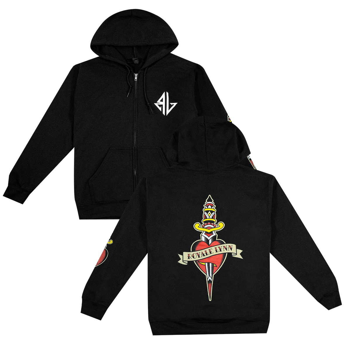 Battle Ground Zip-Up Hoodie